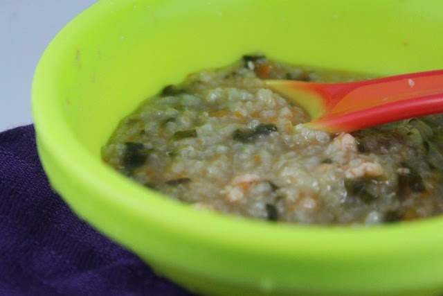 Salmon porridge for baby 2025
